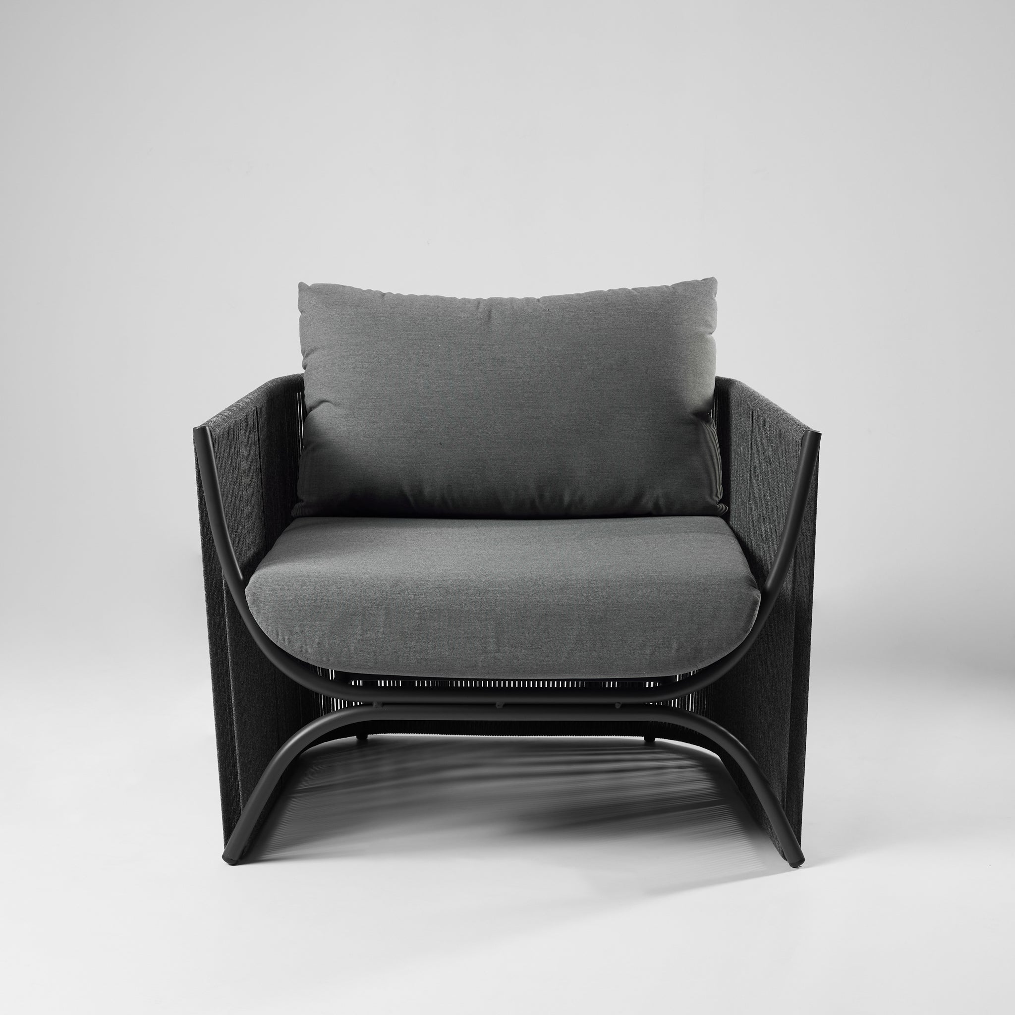 Sofá de Terraza 1 Cuerpo Palma Grafito