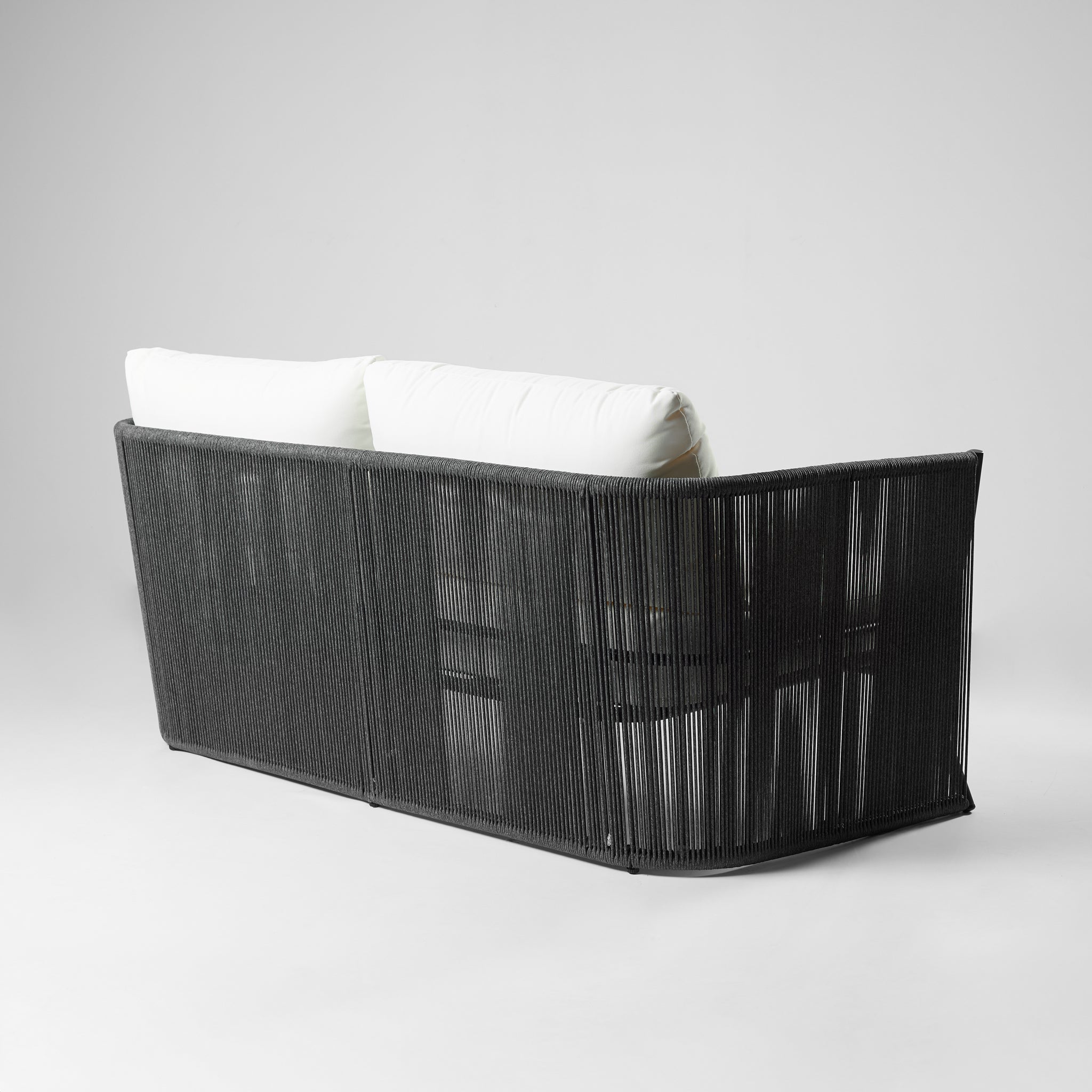 Sofá de Terraza 2 Cuerpos Palma Blanco