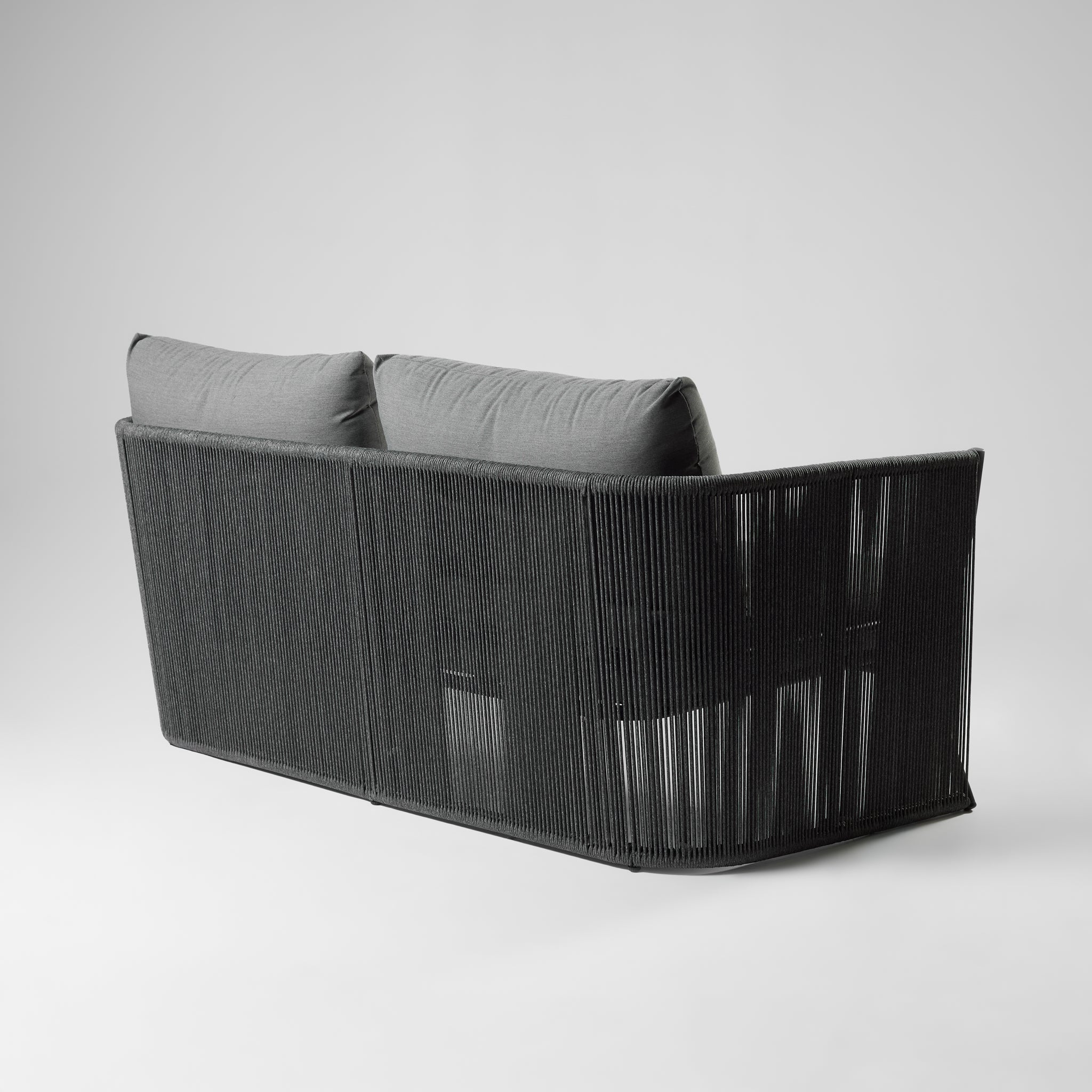 Sofá de Terraza 2 Cuerpos Palma Grafito