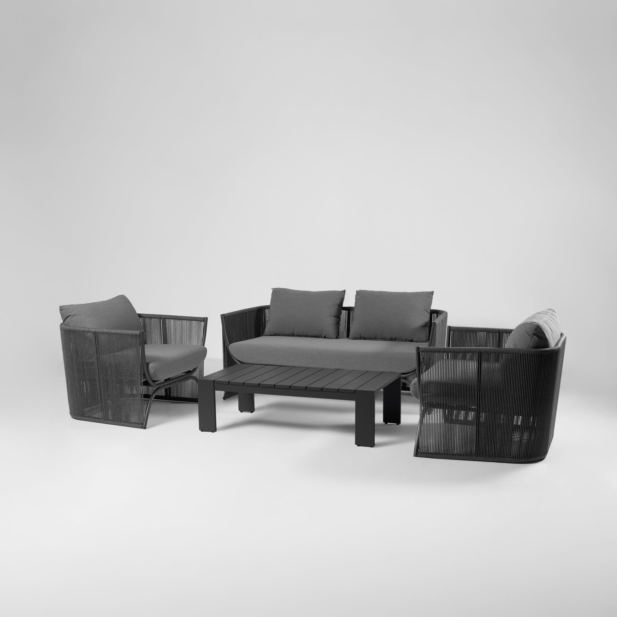 Juego de Terraza Palma Grafito