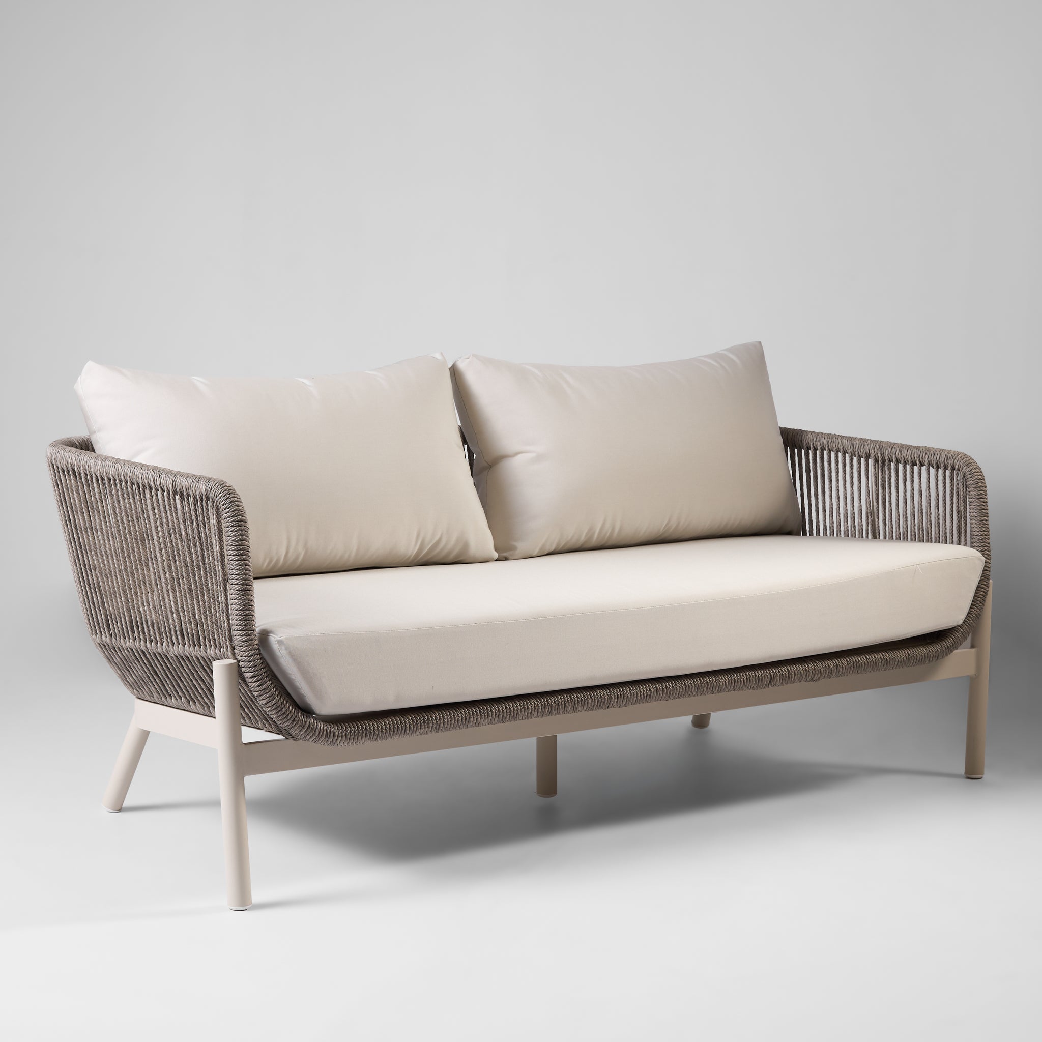 Sofá de Terraza 2 Cuerpos Nusa Piedra