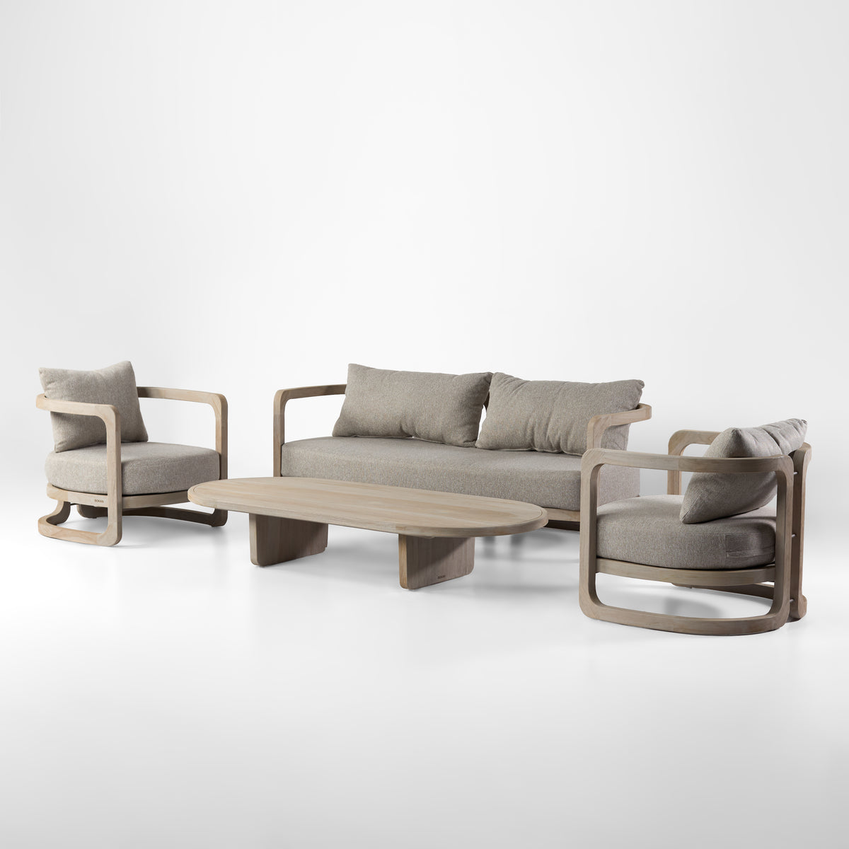 Juego de Terraza Lombok Gris